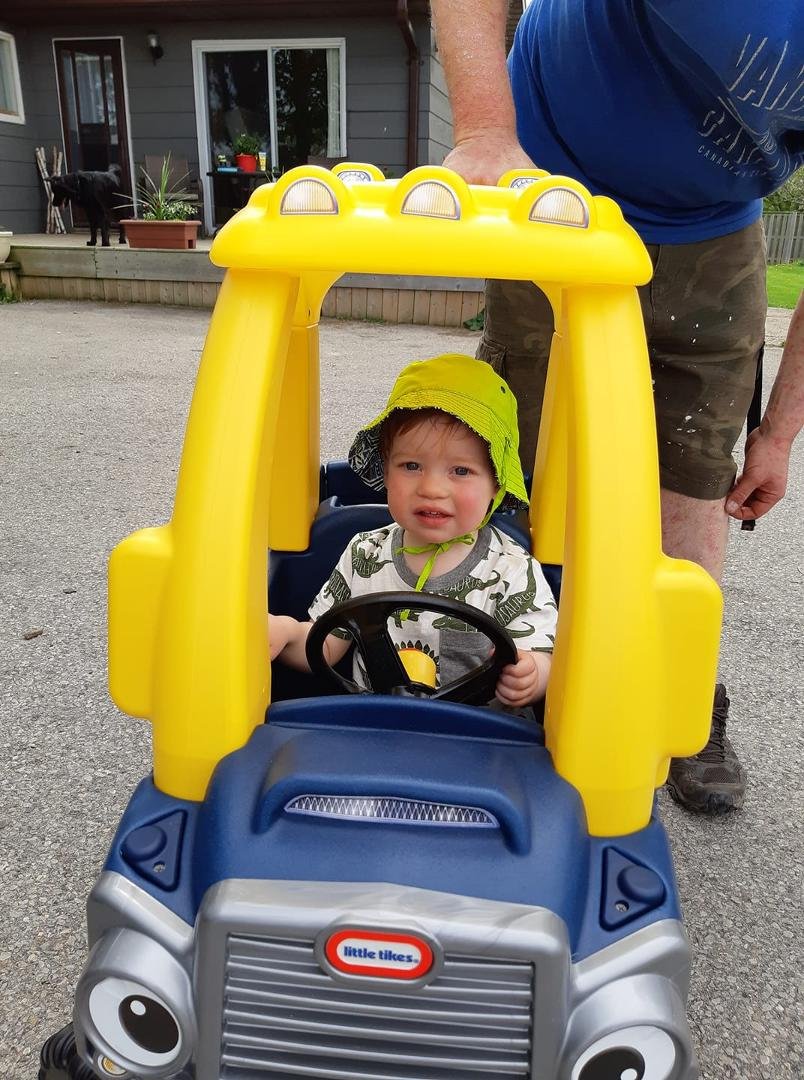 Grandson Holden.....what a gift