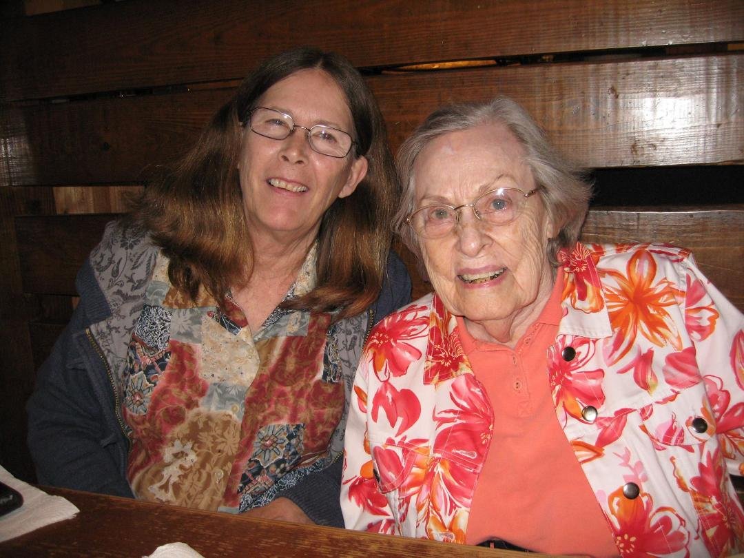 Have to leave in the morning, one more round of mama hugs before I hit the road. Great visit! Hopefully I can come back soon. Probably won't get that many more chances...after all, she'll be 94 soon!
