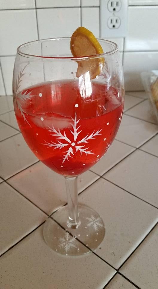 Nancy Louise Hoople sloe gin fizz