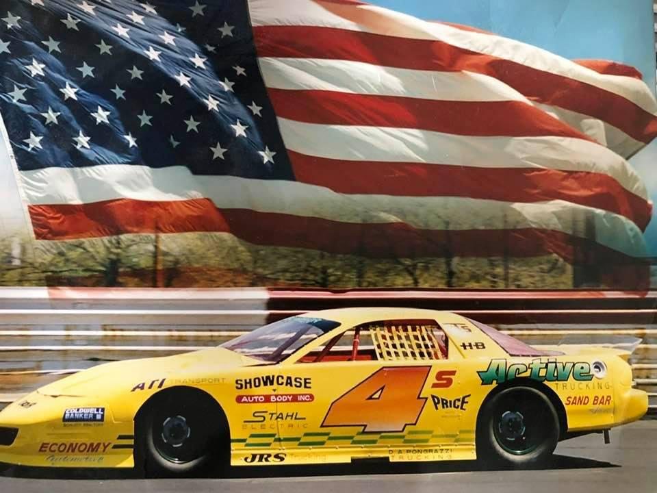 This is John Sr. Racecar back on the 90’s. Great shot by young Chris Budihas!