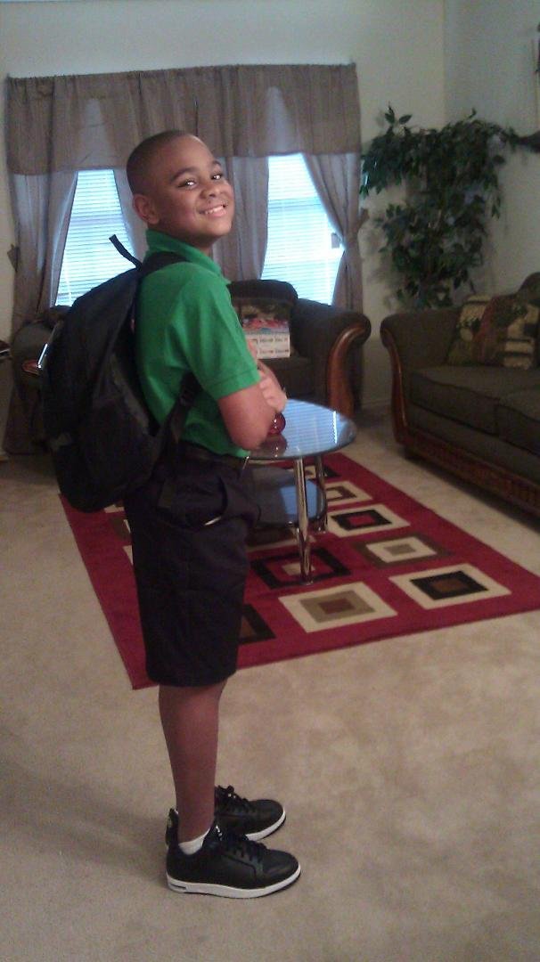 First day of 6th grade