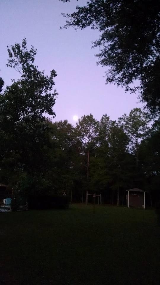 Morning time Full Moon.