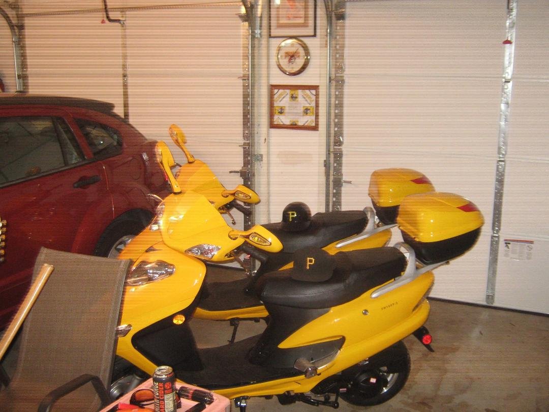 our pirate 150 cc scootyers