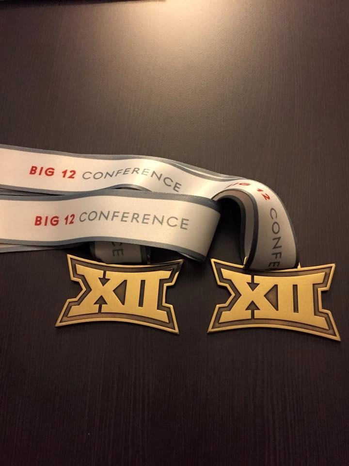 3rd place 400 free relay, 8th in 100 free not a bad way to finish out the big 12 conference championship