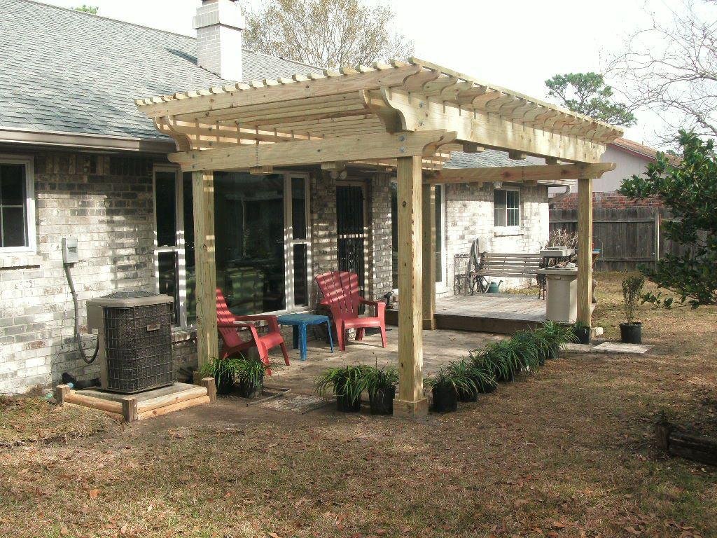 My pergula project over the holidays. To be continued!