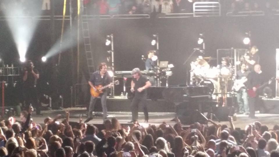 Brian Johnson from AC/DC joins Billy and the band