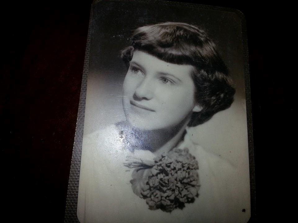 Our mom when she was dating dad