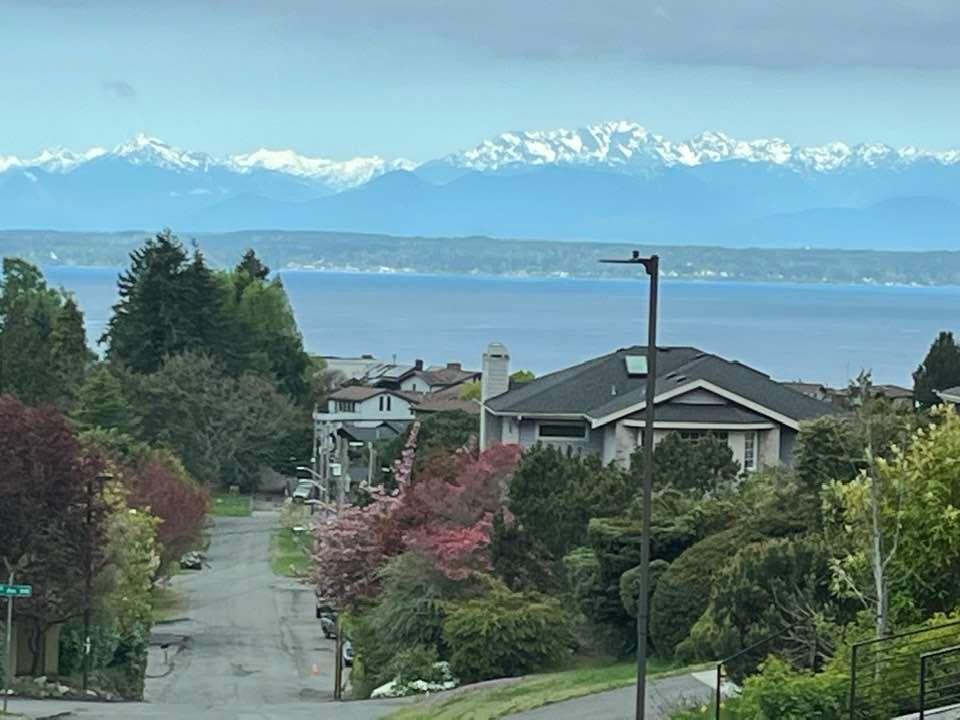 Never have gotten tired of seeing the water and mountains as I drive down the hill to home.