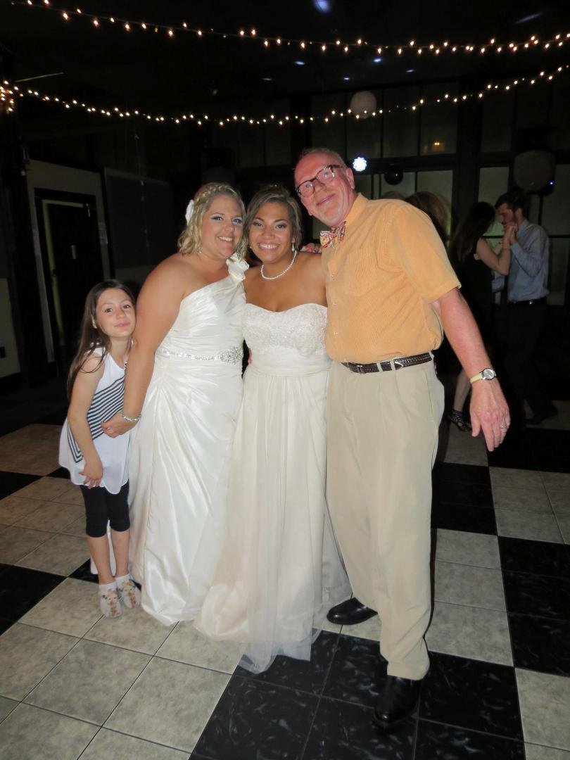 Danika and Marie Karen and I are wishing you every joy and happiness that marriage can bring!