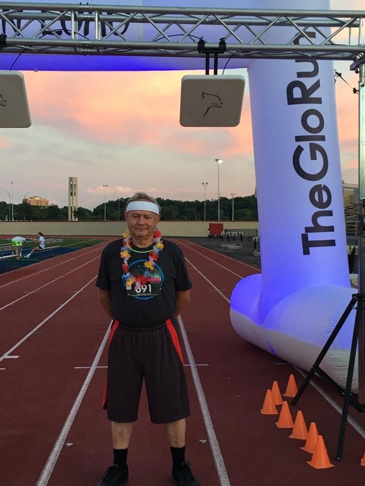 Dayton 5K glo run