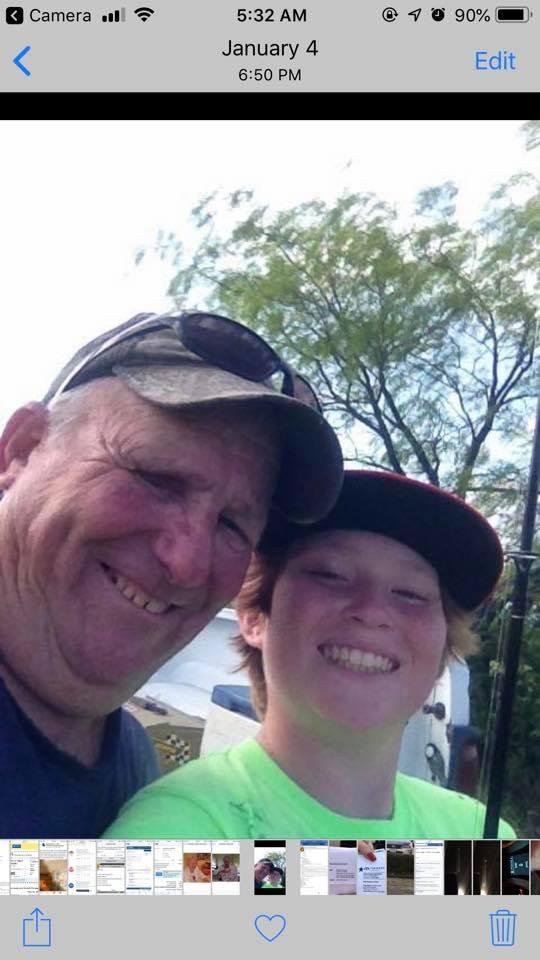 Gramps and his wingman!
