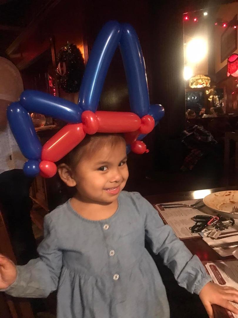 Party girl Elena… (great granddaughter) just like her ggma