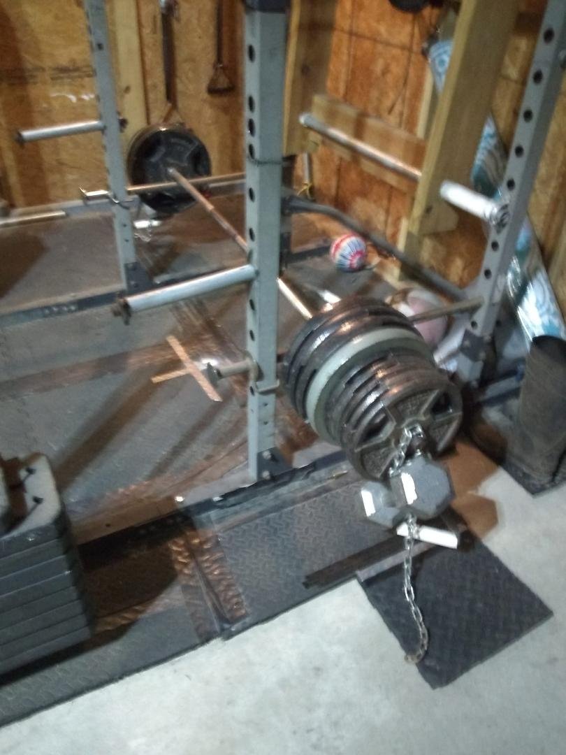 When you run out of bar!