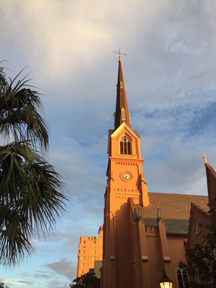 Sunset in the Holy City.