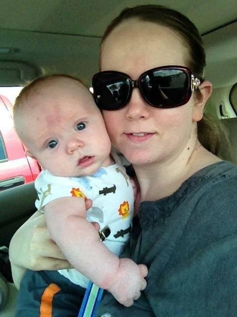 Here is another Birthday Wish! Happy Birthday to mine and John's youngest daughter, Mary Kaylynn Mize Brandt. Yep 28 years ago our little caboose was born! Now you have your own little one! I am so Blessed to be able to cal