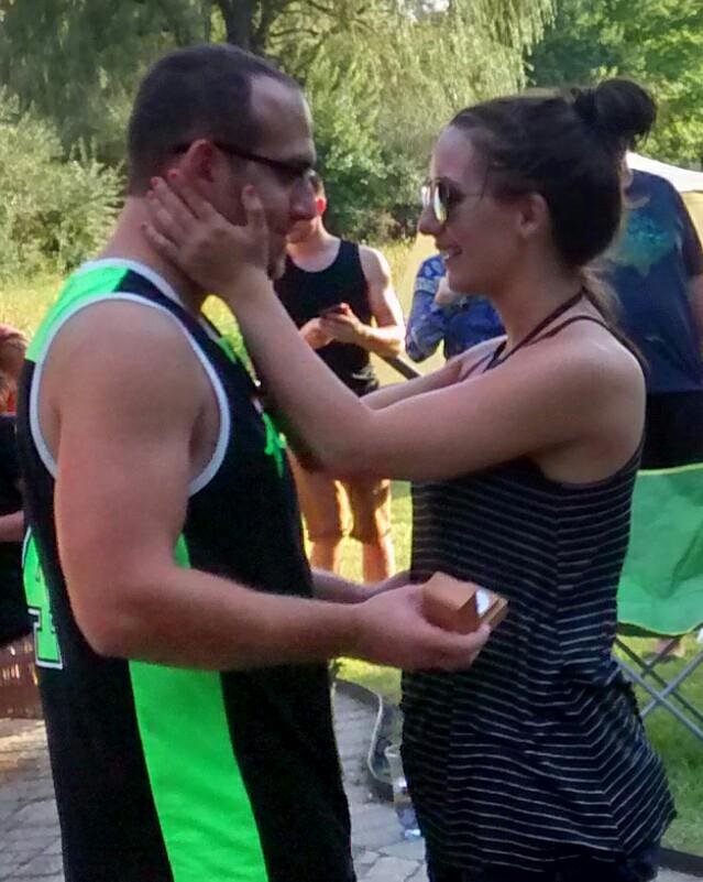 So, so happy for my beautiful great niece and her amazing boyfriend. It was so wonderful to be a part of this very special day, and with a bunch of your friends and family around you! Love you guys so much Brittney Karlow