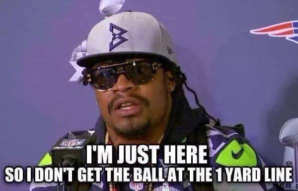 Worst call in Super Bowl History. Seattle your a one hit wonder. You'll go back to be irrelevant. So be it...