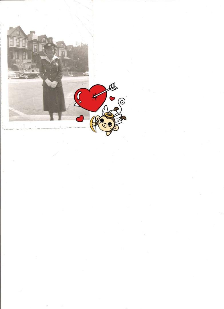 Mom on the corner of Bascom  Avenue