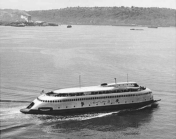 Maybe you remember..How many of you rode across Puget Sound on the "Kalakala" Ferry boat..I rode it twice, in my preteen years..It was a streamlined forward looking Aluminum Ferry..She rattled & shook across Puget Sound for
