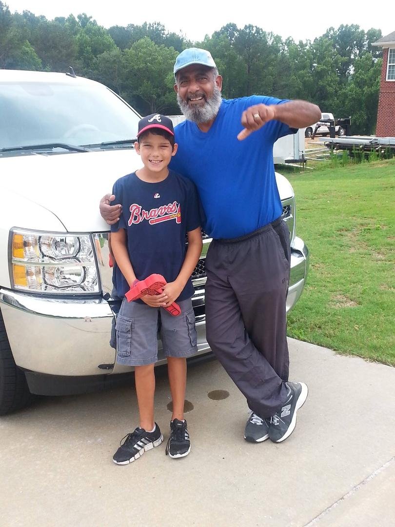 Primetime!  TAKE ME OUT TO THE BALLGAME!  Grandpa's day with Brandon has finally arrived!   More grandsons to follow: Kayden, Balin, Preston, Connar, Zahyr.  Go METS!