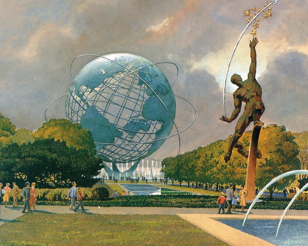 New York World's Fair - 1964 (from a postcard)