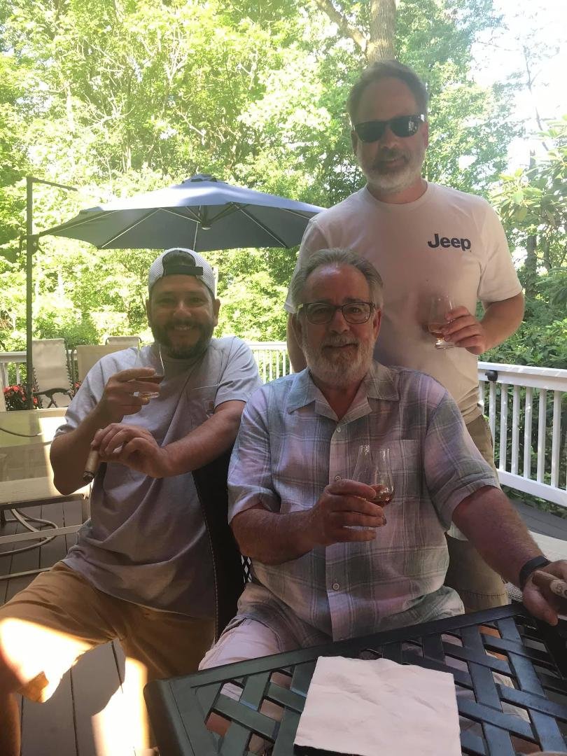 Had a fantastic Father’s Day with Ken, Dan my fab DIL’s Kathleen and Kristen 5 of 6 grandkids and of course Lil who always makes every special event the best ever! I am a lucky guy!