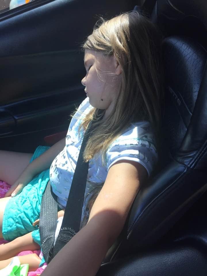 I guess Gramma won on this adventure. Too much fun for Maddie! I'm still ready to go!