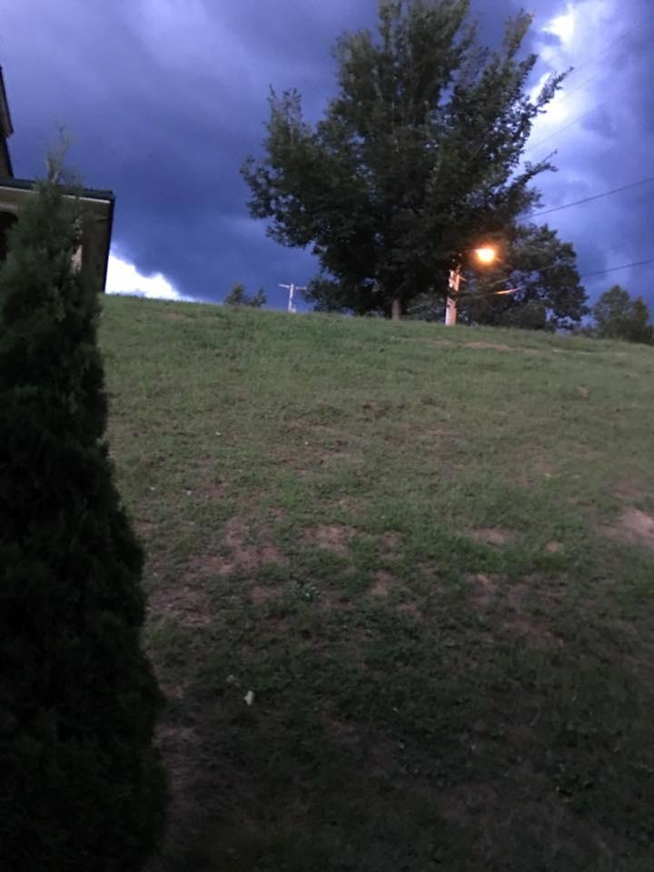 Getting ready to come a storm here on the hill