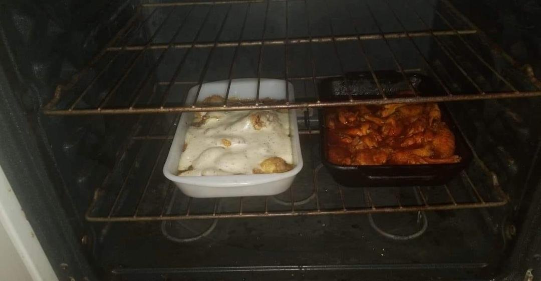 My delicious ranch and hot wings