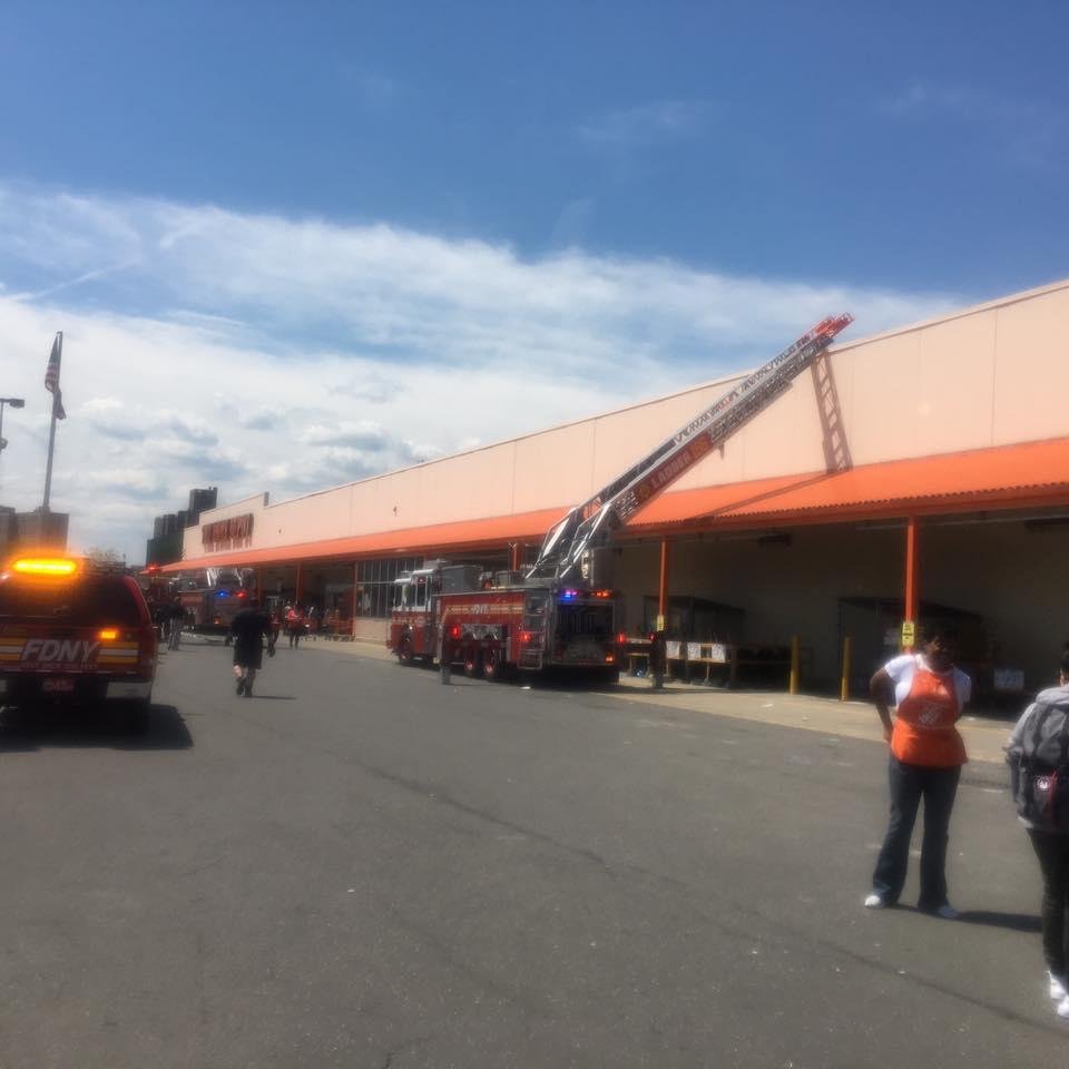 Fire Department Called At The Homedepot .