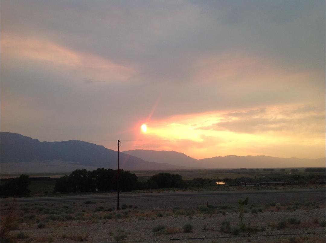 Beautiful RED sun
