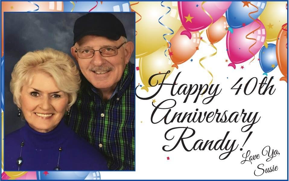 Happy Anniversary Randy! 💙
Thanks for being that Stranger 40 years ago who made the Difference in My Life, My Friend in my Darkest Hours, Loving & "The Rock" to Tony & Tad, Brutally Honest when We All Needed it-even tho Yo