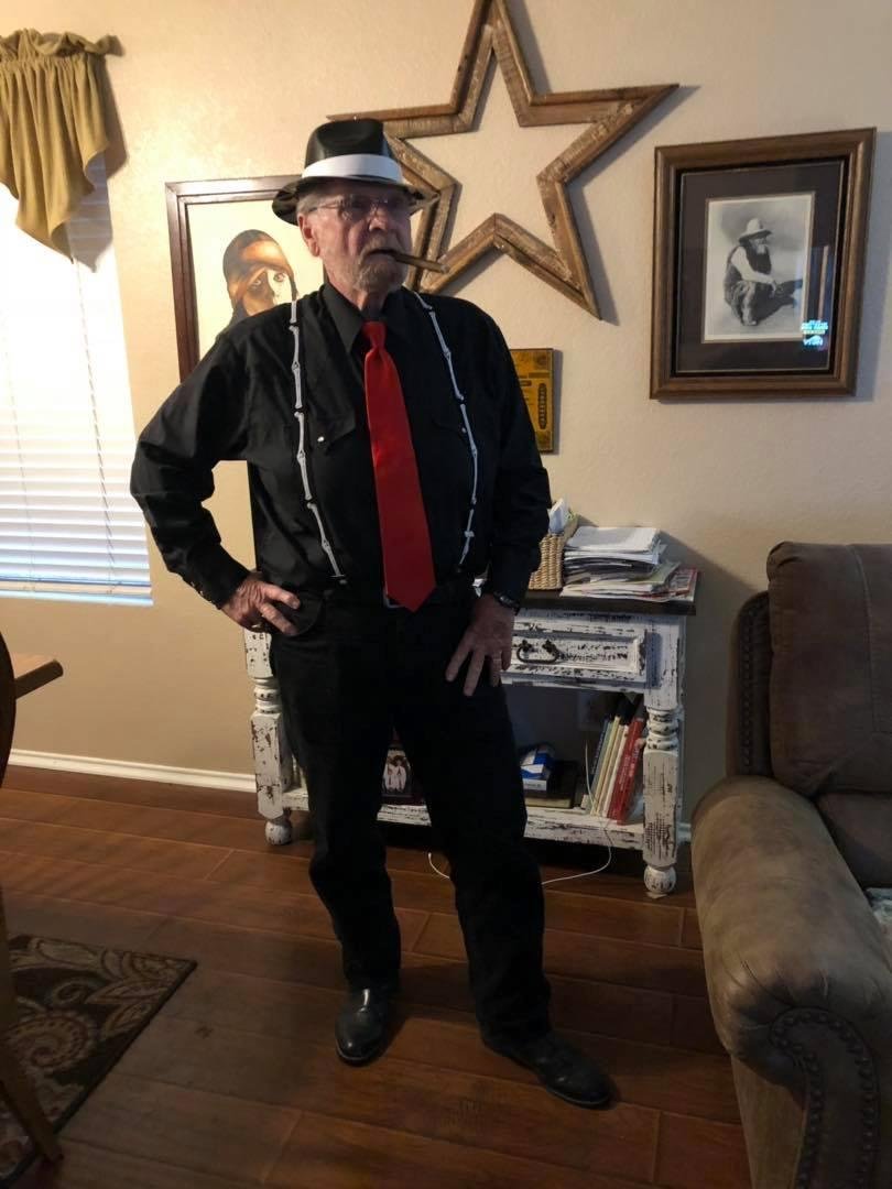 I forgot to post my Halloween picture last night!