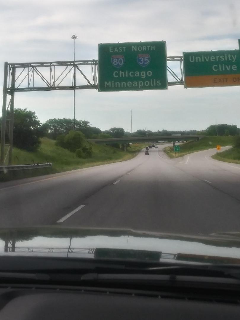 In Des Moines