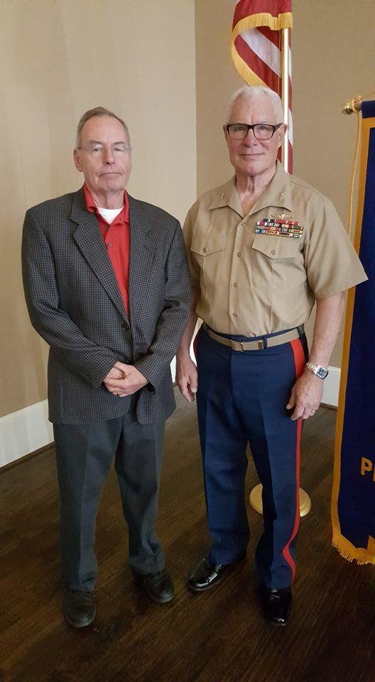 Retired colonel Anthony Wood. Great program at the Mckinney Rotary Club on veterans day. He was a young captain in 1975 in Saigon where he was responsible for the evacuation. Great man.