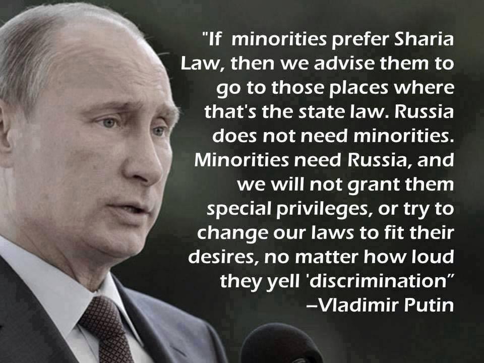 I really wish our fearless (???) leader (???) would make, and stand behind, a statement like this.