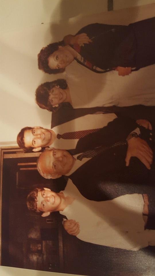 Day of my college graduation from CU Boulder in 1984. Brother Steve was finishing 2nd year at ASU and couldn't attend the event.