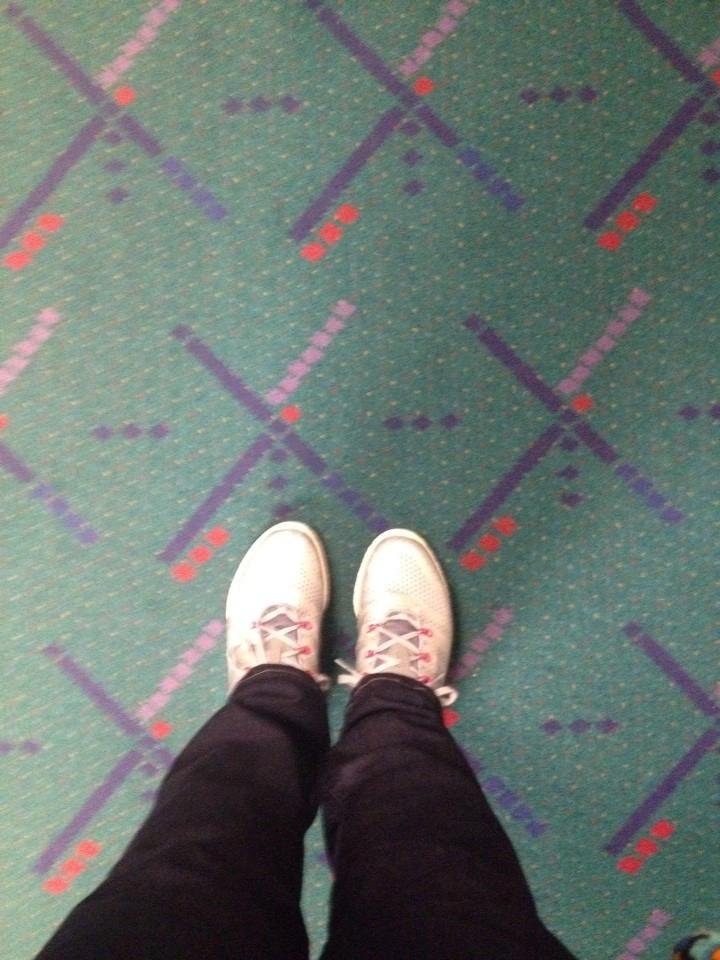 Just had to. Off to find some sunshine and some family.