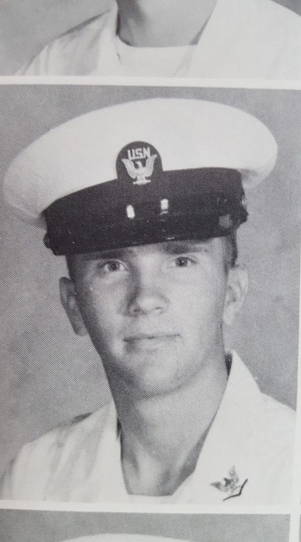 Happy Veterans day.
This my Boot Camp picture. I followed my Dad example of service to our country. My Dad did his service on the Tin Can Navy of WW2 in the Pacific, on  DD413 USS Mustin. He was a gunners mate on the twin 4
