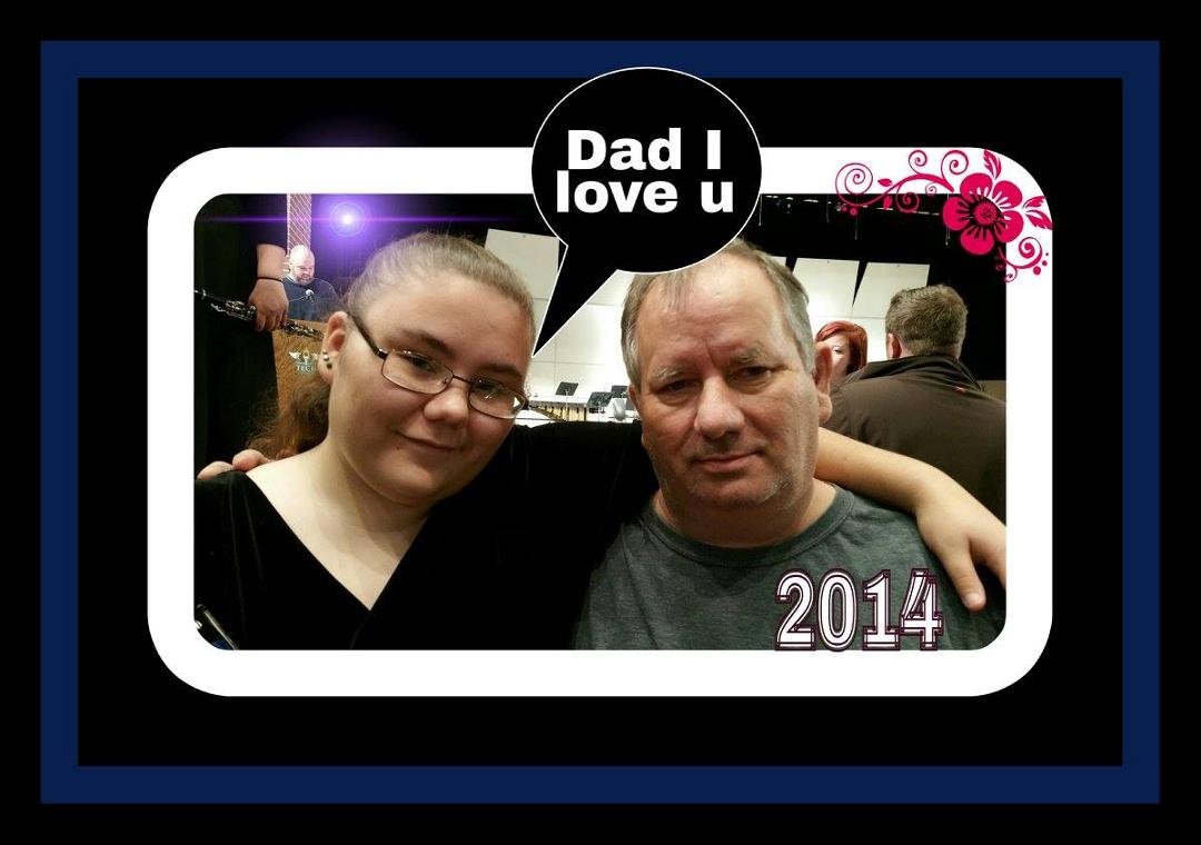 Cassie & Dad- 2014