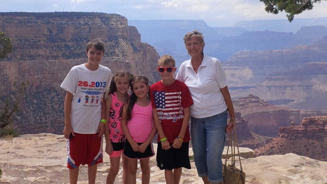 More Grand Canyon with Rob/Pams girls and Kristi/Chris' boys last week