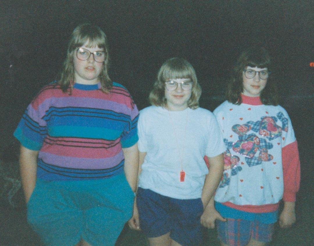 On their way to Disneyland, 1995