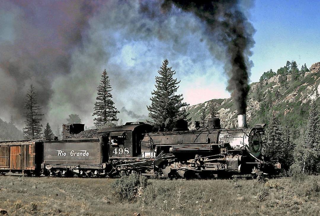 It was August 29, 1968, Lyndon Johnson was in the last few months of his presidency and Vietnam was still reaping it's harvest of American lives. On that day, D&RGW #498 left Chama, NM with the last eastbound revenue freigh