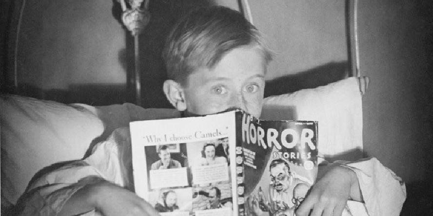 (From the Chicago Public Library website)
Me - for years. Except I would have been under the covers with a flashlight, fooling no one.