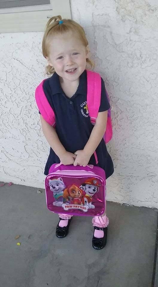 Lexi First Day at school