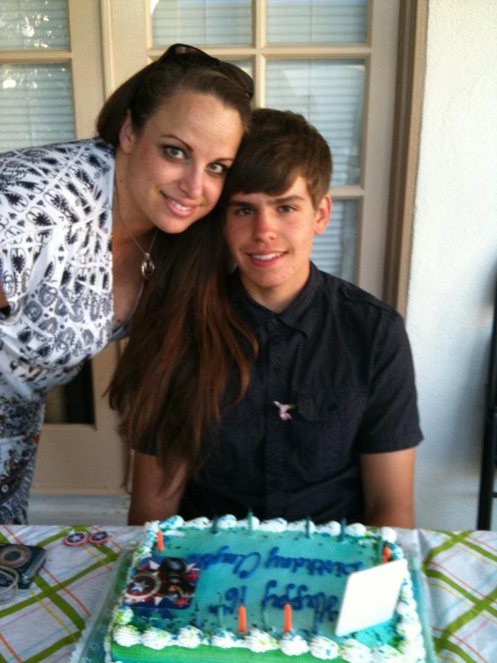 Happy 16th Birthday to my handsome grandson Clayton.