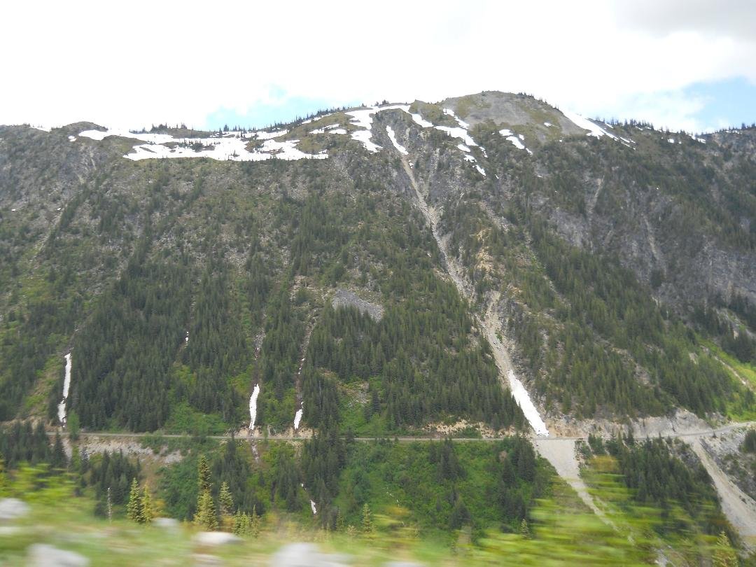 went to Mount Rainier today, love snow in July.