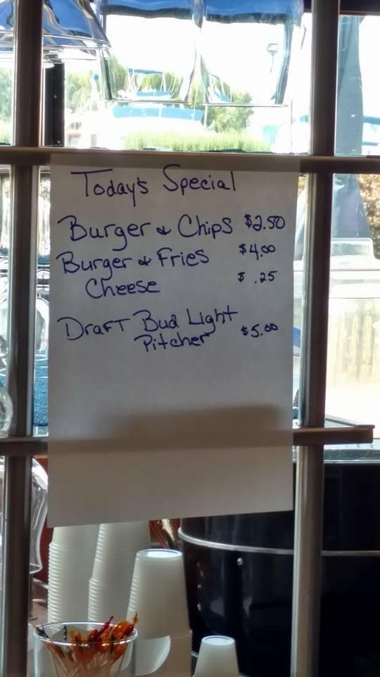 Specials today at Swan Boat Club, Loins game today come on down