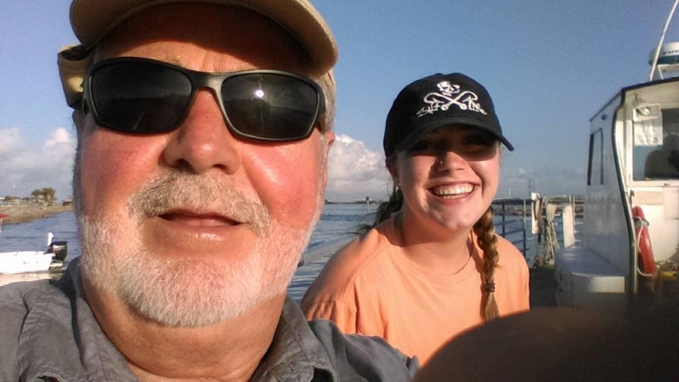 Off to St Joe's with Hanna Belle Roberts for dawn patrol.
