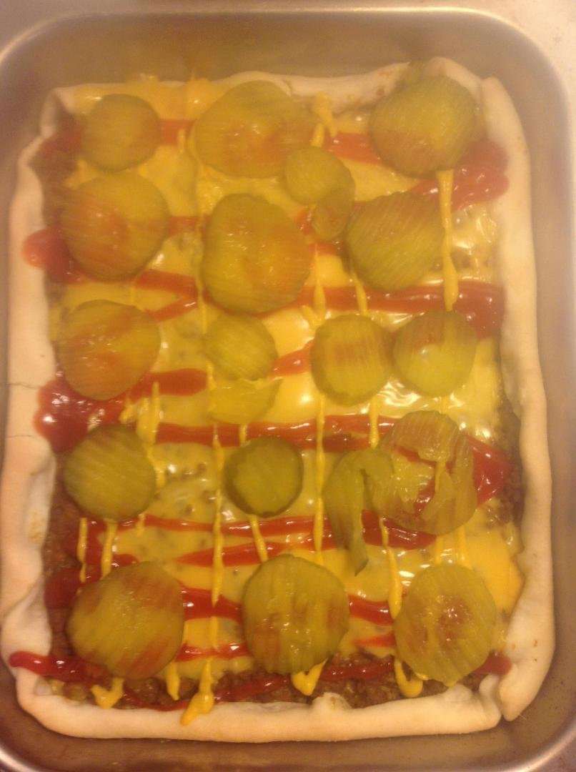 Fresh out of the oven! Cheeseburger Pie!!! YUMMY!!